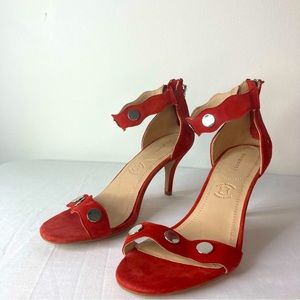 Bugatti Suede Sandals with Heel.